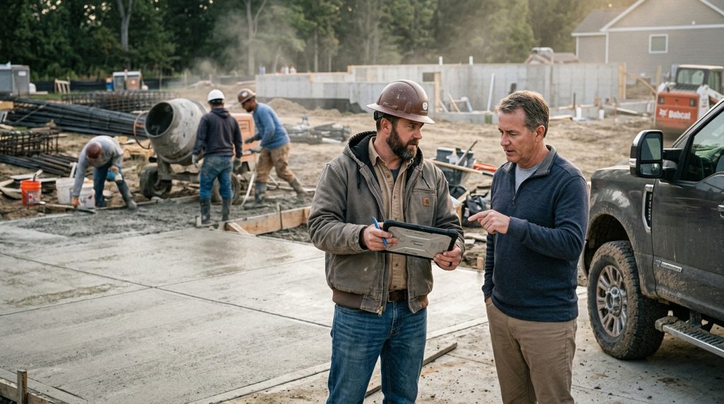 lead follow-up concrete contractors