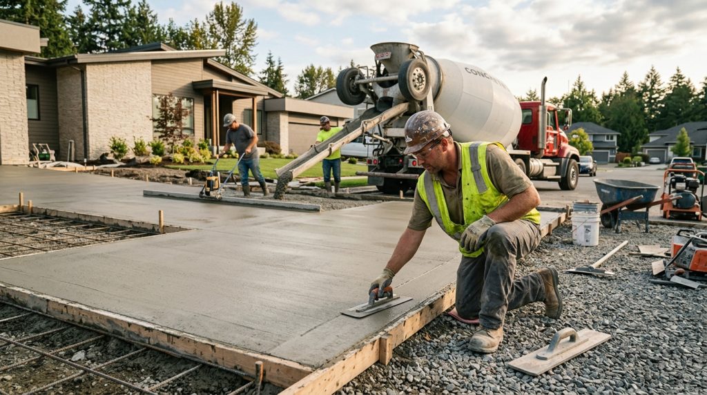 concrete contractor advertising