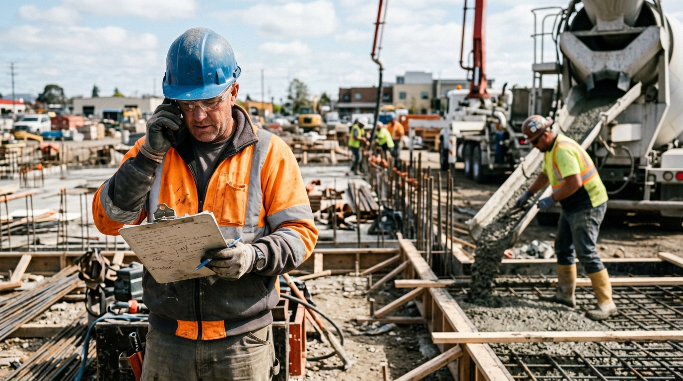 lead follow-up concrete contractors