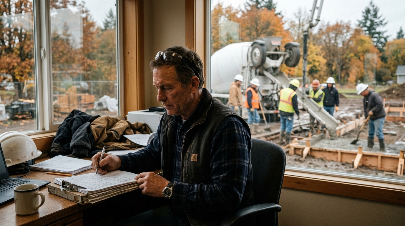 lead follow-up for concrete contractors